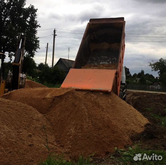 Песок для бетона