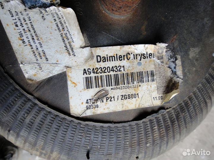 Пневмоподушка мерседес