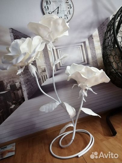 Ростовые цветы из изолона