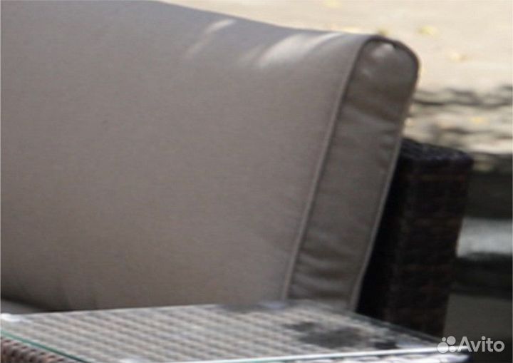 Комплект плетеной мебели диван-трансформер