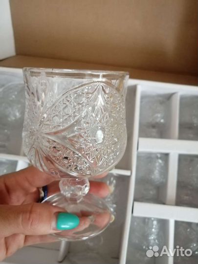 Новый набор бокалы и рюмки