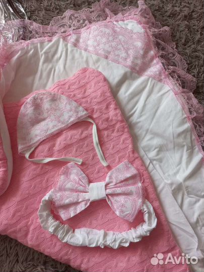 Конверт на выписку для девочки