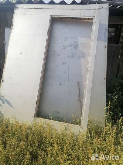 Ворота гаражные металлические бу