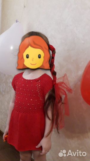 Платье для девочки 86