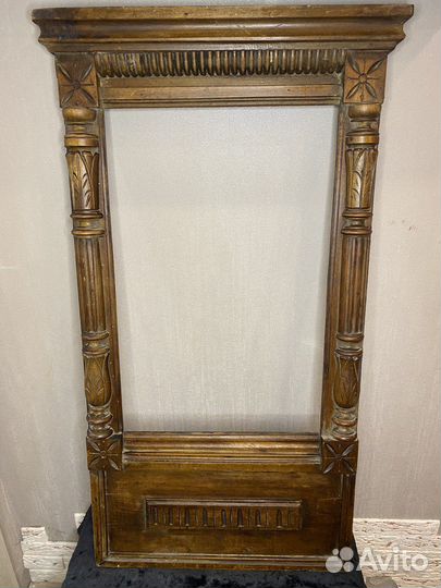 Киоты для иконы, киотные рамы, зеркало. 19 век