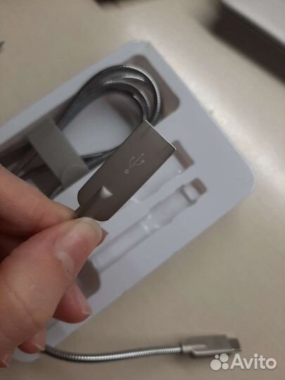 Провод для зарядки двусторонний micro USB