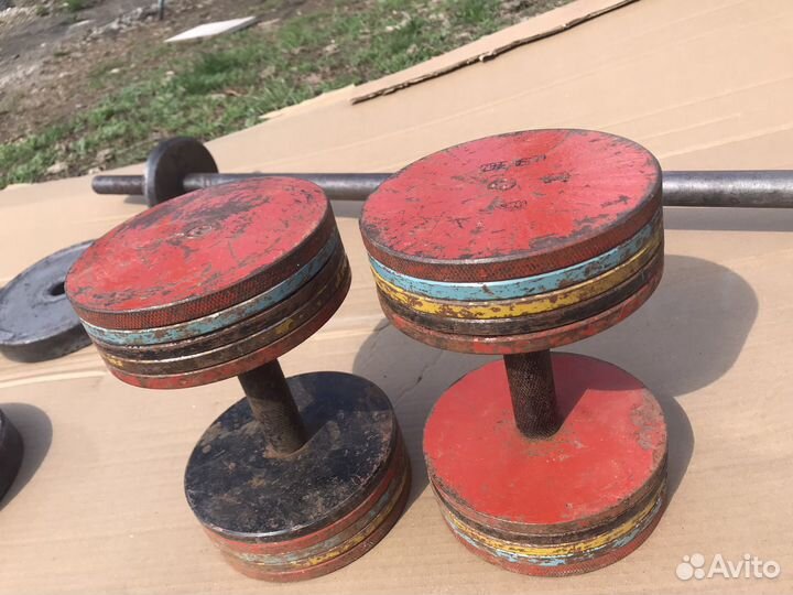 Штанга. Гантели. Гиря СССР