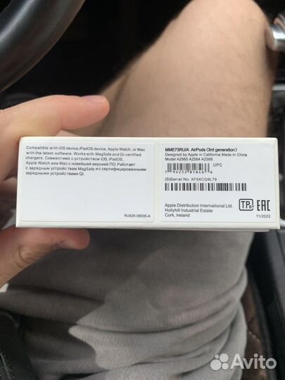 Airpods 3 оригинал