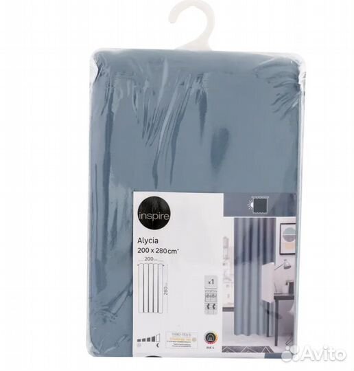 Шторы блэкаут Inspire Alycia 4 шт, 200х280 см
