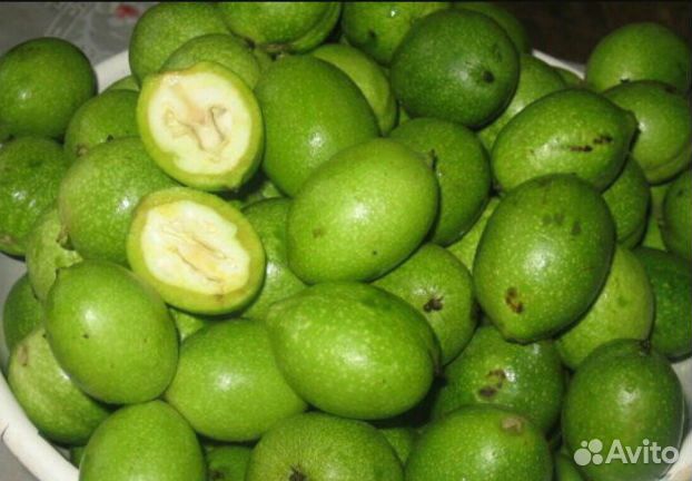 Орех молочной спелости/Зеленый грецкий орех