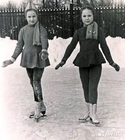 Коньки фигурные botas СССР размер 37