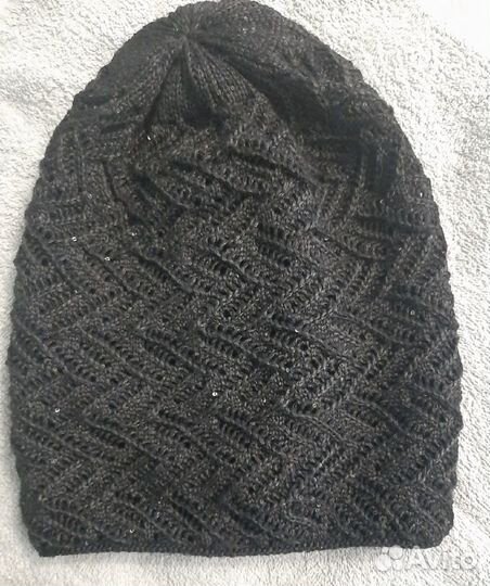 Шапка с шарфом