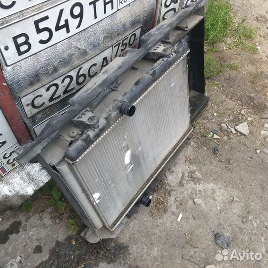 Кассета радиаторов citroen c4