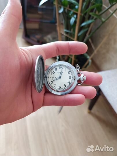 Часы карманные Molnija Молния (ВОВ 1941-1945)