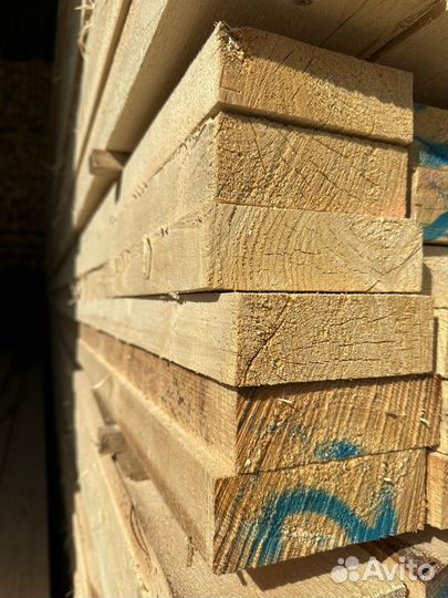 Обрезная доска из хвойных пород 25х150х6000