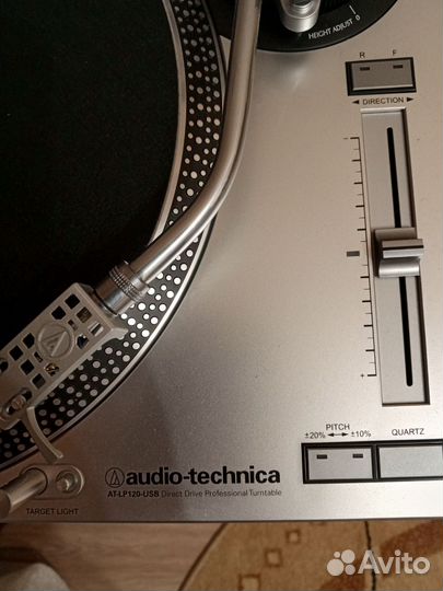 Виниловый проигрыватель audio technica AT lp120usb