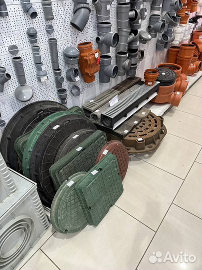 Люк канализационный 1,5 т круглый сертифицированны