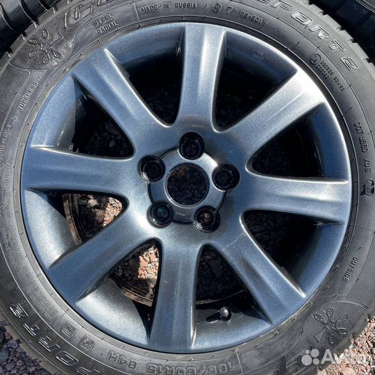 Оригинальные колеса polo, rapid r15