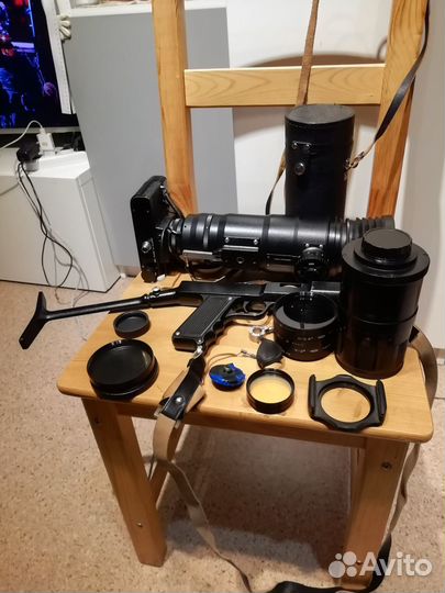 Пленочный фотоаппарат зенит Фоторужье Снайпер