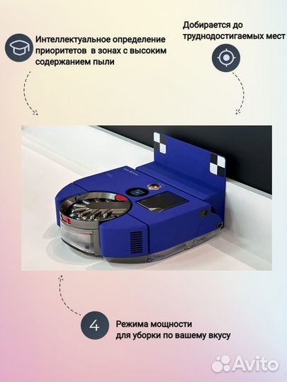 Робот-пылесос Dyson 360 VIS NAV Robot Vacuum