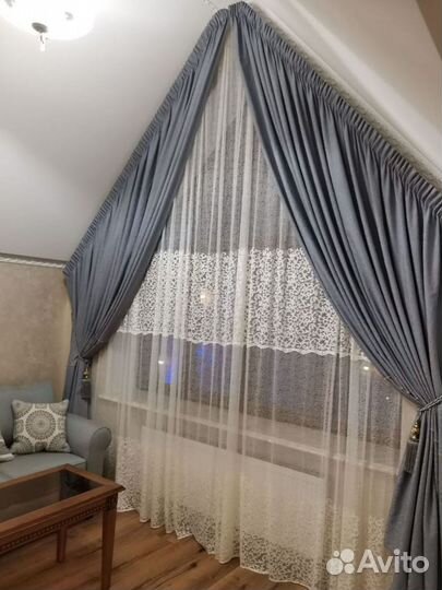 Шторы на окна нестандартных размеров