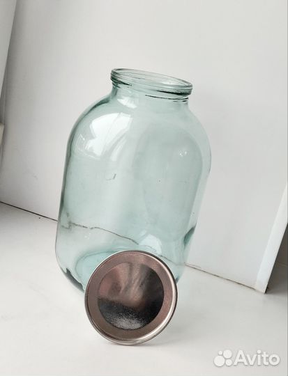 Банка 3 л и крышка закаточная