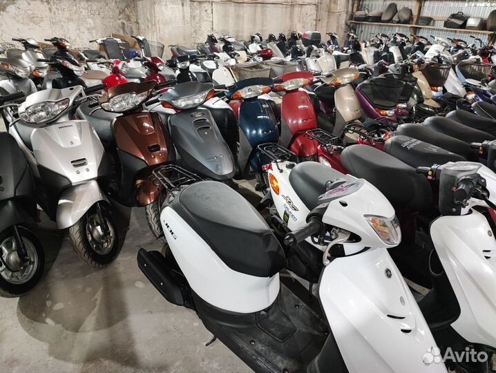 Скутер из Японии 49 куб. см. Гарантия. Оригинал