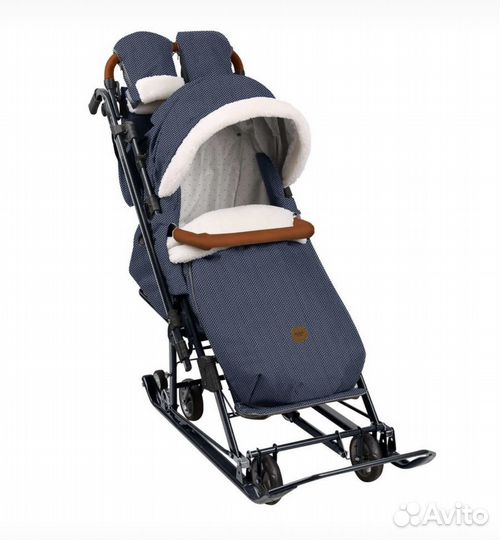 Санки-коляска nika 7-8к