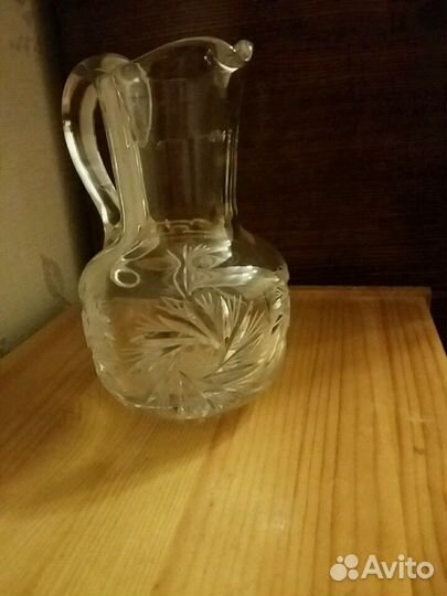 Кувшин хрусталь СССР