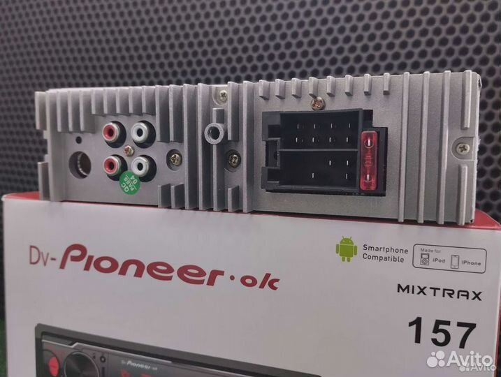 Автомагнитола Pioneer с блютузом Bluetooth/USB/AUX