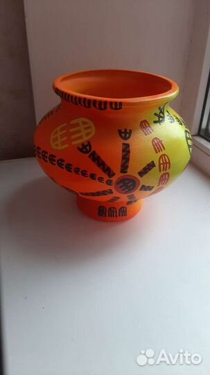 Горшок керамический для цветов редкость большой