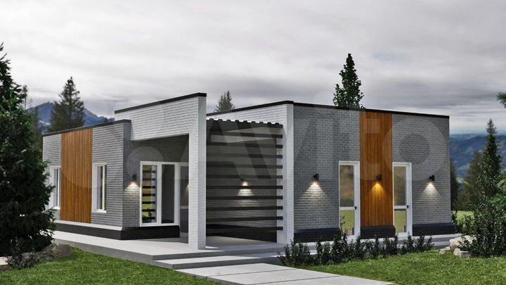 Коттедж 118 м² на участке 8,5 сот.