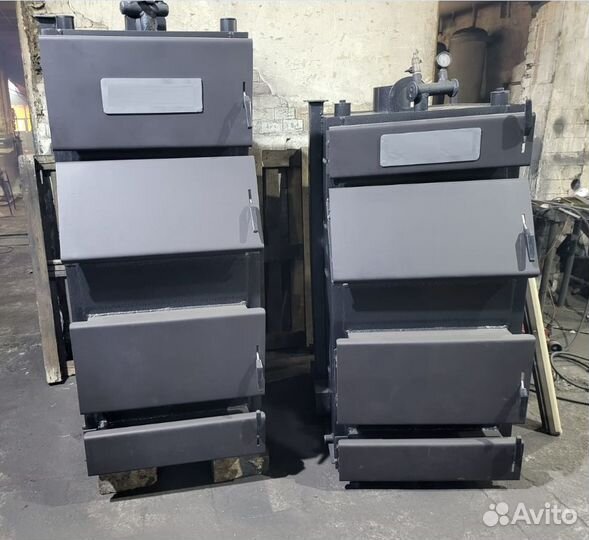 Котел твердотопливный длительного горения