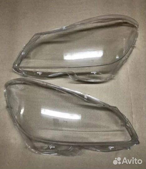 Стекло фары Mercedes C klass w204 рестайлинг