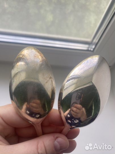 Мельхиоровые столовые ложки СССР