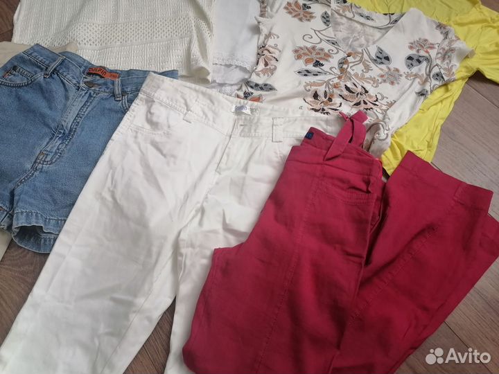 Женские вещи пакетом 42 44 бу летние