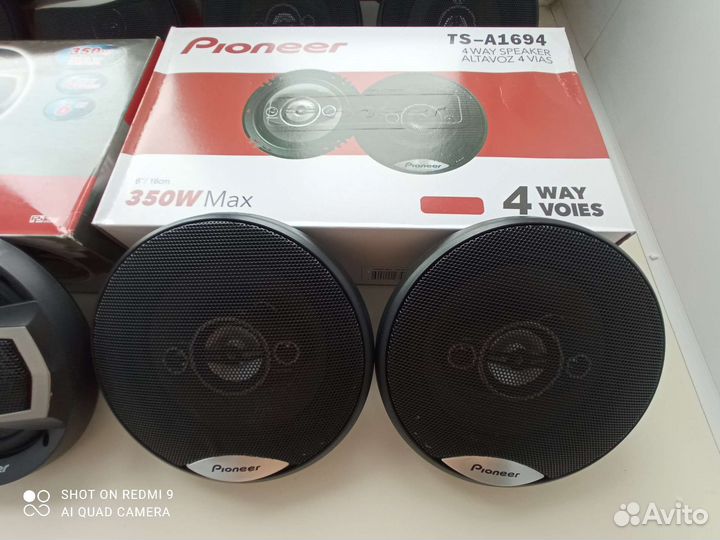 Динамики 10,16см Pioneer