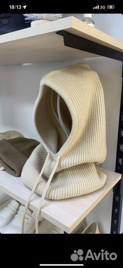 Капор вязаный