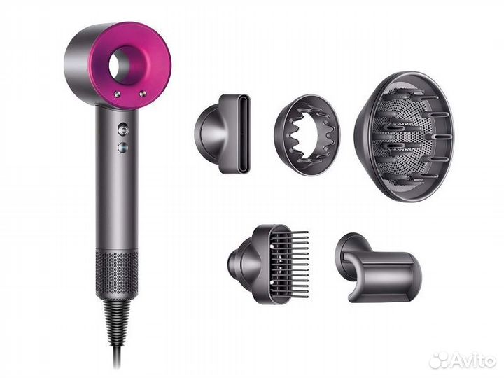Фен Dyson Supersonic HD07 Iron Fuchsia. Оригинал