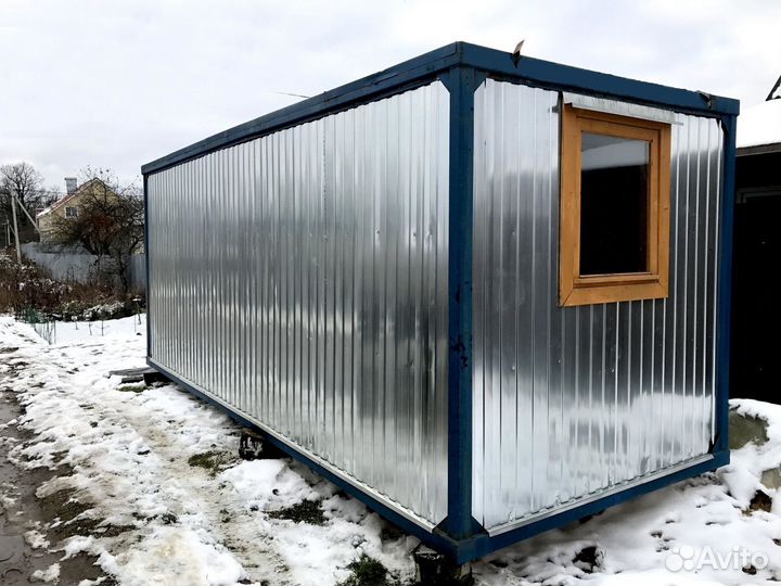 Бытовка металлическая для строителей