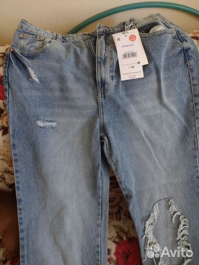 Джинсы широкие