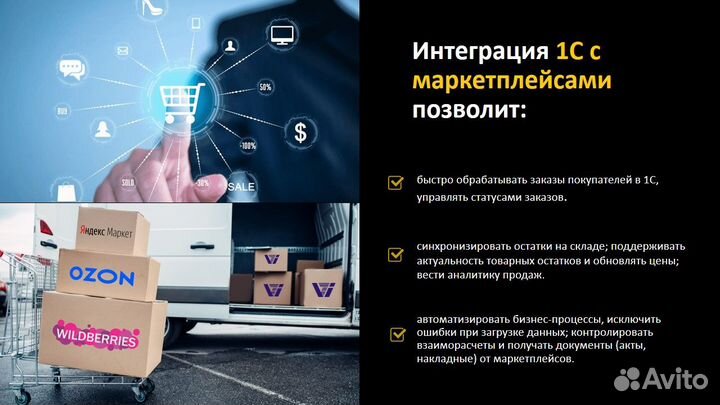 Интеграция 1С с маркетплейсами