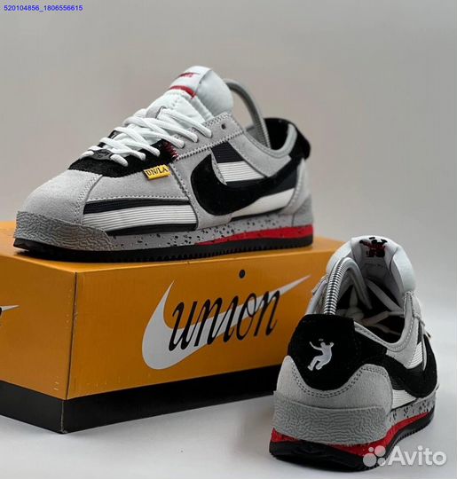 Кроссовки Nike Cortez Union Grey (Арт.34626)