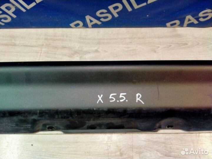 Накладка на порог правая Bmw X5 E53 M54B30 01/2004