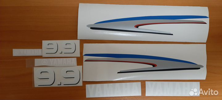 Наклейки на лодочные моторы