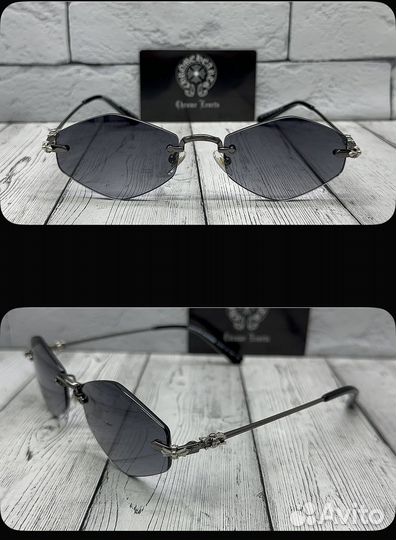 Очки chrome hearts новые