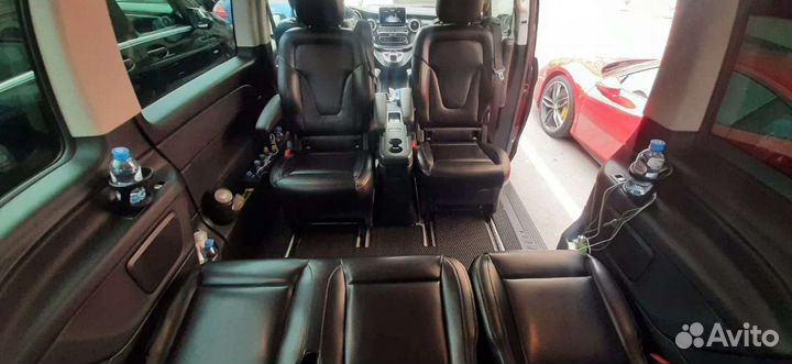 Аренда минивэна с водителем, мерседес v class