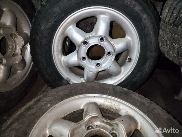 Колеса в сборе зимние на шевроле ниву