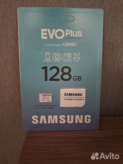 Флешка на 128 GB, Evo Plus Samsung