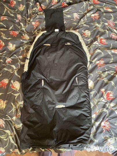 Конверт в коляску натуральная овчина kaiser